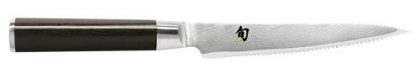 Shun DM0722 Classic 6-Inch Serrated Utility Knife
