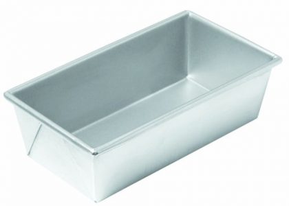 Chicago Metallic Commercial II Traditional Uncoated 1-Pound Loaf Pan