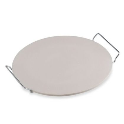 Good Cook 4301 14.75 Inch Pizza Stone with Rack