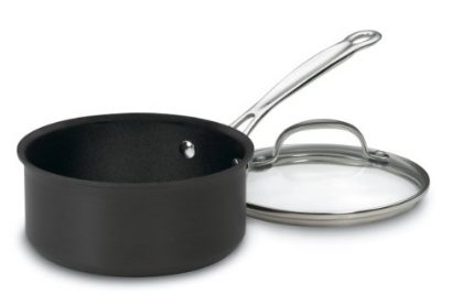 Cuisinart 619-16 Chef’s Classic Nonstick Hard-Anodized 1-1/2-Quart Saucepan with Lid