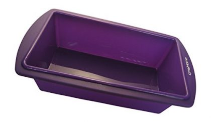 CmsHome Premium Purple Food Grade Silicone Large Loaf Bread Pan Non-stick Non-toxic