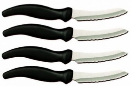 Product Stop Stainless Steel Steak Knives – Set of 4