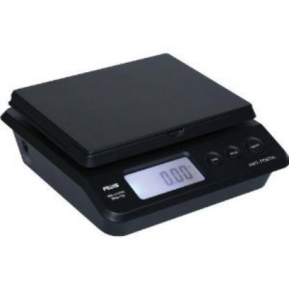 American Weigh Scales Table Top Postal Scale, Black