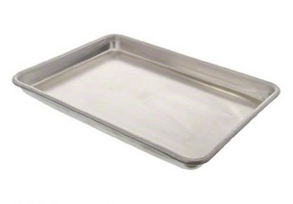 Vollrath 5220 Aluminum Wear-Ever Heavy-Duty 16-Guage Closed Bead Natural Sheet Pan, 1/4 Size