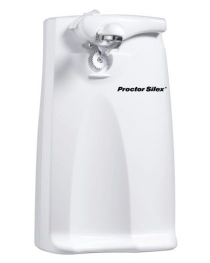 Proctor Silex Plus 76370P Extra-Tall Can Opener, White