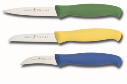J.A. HENCKELS INTERNATIONAL Kitchen Elements 3-pc Paring Knife Set, Multi-Color