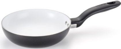 T-fal C92102 Initiatives Ceramic Nonstick Fry Pan Cookware, 8-Inch, Black