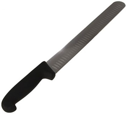 Victorinox 12-Inch Granton Edge Slicing Knife with Fibrox Handle