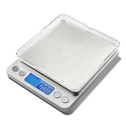 Etekcity 0.01oz/0.1g 2000g Table-Top Digital Pocket Kitchen Food & Jewelry Weight Compact Scale,Tare,PCS Features, 2 AAA Batteries included