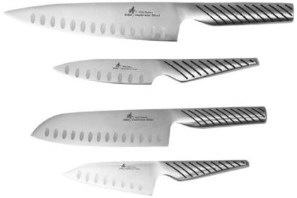 ZHEN Japanese Steel 8-Inch Chef’s Knife and 7-Inch Santoku Knife Set