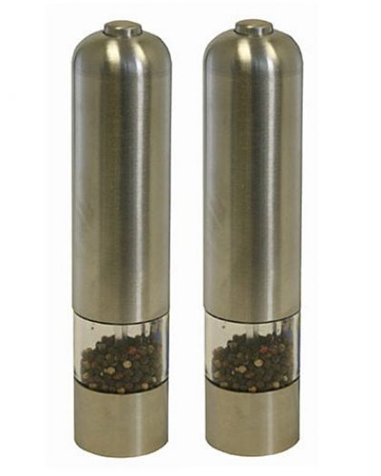 iTouchless Automatic Stainless Steel Pepper Mill and Salt Grinder