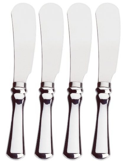 Amco Classic Spreaders, Stainless Steel Blades, Set of 4