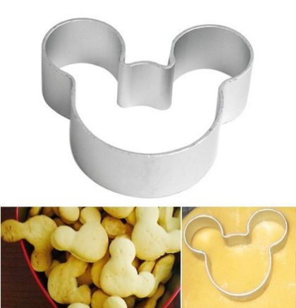 Mickey Mouse Face Shape Cookie Cutter 10pcs