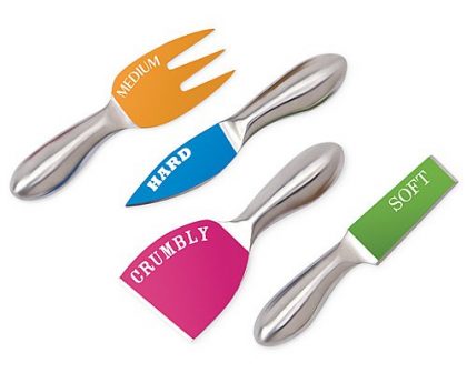 DCI Cheese Knives, Set of 4