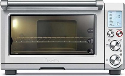 Breville BOV845BSS Smart Oven Pro Convection Toaster Oven with Element IQ, 180W, Silver