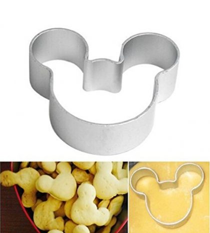 Yunko Mickey Mouse Face Shape Cookie Cutter 5 Pcs