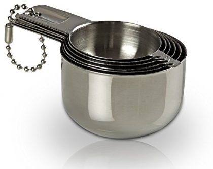 Bellemain Stainless Steel Measuring Cup Set, 6 Piece