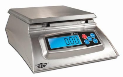 Kitchen Scale – Bakers Math Kitchen Scale – KD8000 Scale by My Weight, Silver