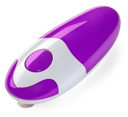 Bartelli Soft Edge Automatic Electric Can Opener – Purple