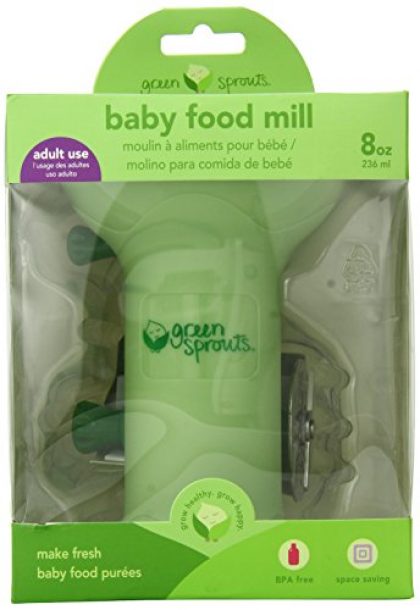 green sprouts Baby Food Mill, Green