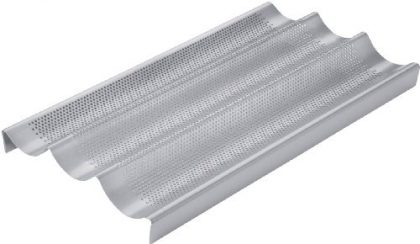 Chicago Metallic Commercial II Non-Stick Perforated Baguette Pan