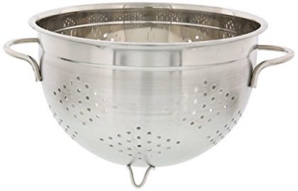 Stainless Steel Colander – French Designed Kitchen Stainless Steel Strainer, Colander & Strainer Basket