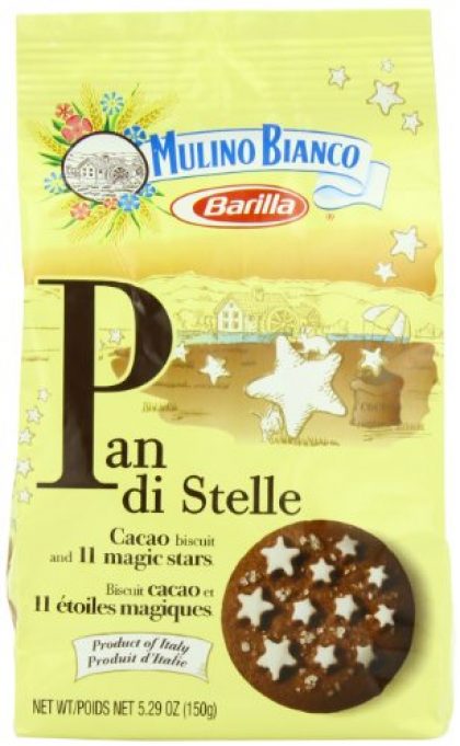 Mulino Bianco Pan di Stelle Biscuits, 5.29 Ounce Boxes (Pack of 10)