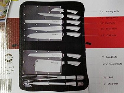 Set 10 pieces BARBECUE knives Royalty Line housing