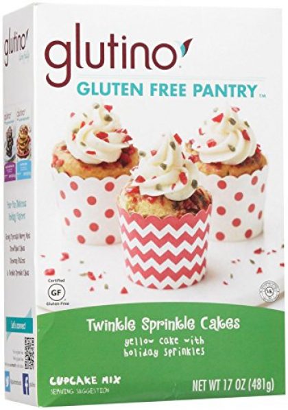 Glutino Gluten Free Twinkle Sprinkle Cupcake Mix-17 oz