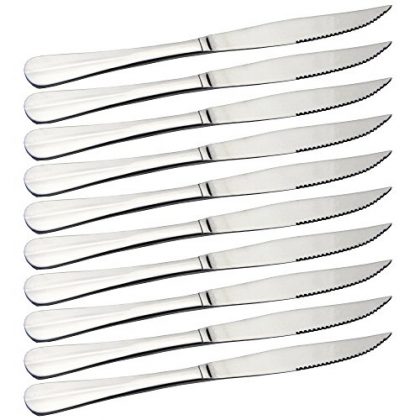 Anfimu 10-piece Stainless Steel Prime Steak Knife Set