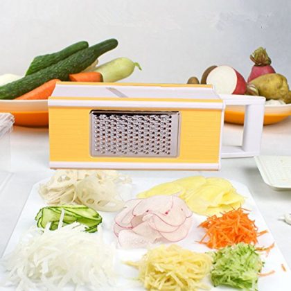 Fanko Multi-Box Spiral Slicer 5 In 1 Slicer Vegetable Slicer 5 In 1 Boxed Grater With Vegetable Storage Space