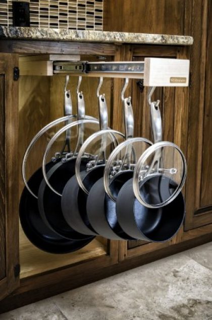 Glideware Pull-out Cabinet Organizer for Pots and Pans