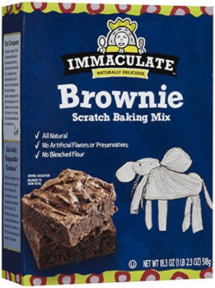 Immaculate Baking Immaculate Brownie Baking Mix – 18.3 OZ