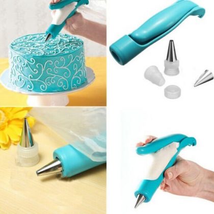 1 X Pastry Icing Piping Bag Nozzles Tips Fondant Cake Sugarcraft Tool Decorating Pen