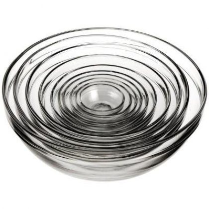 Anchor Hocking Glass Bowl Set – 10 pcs
