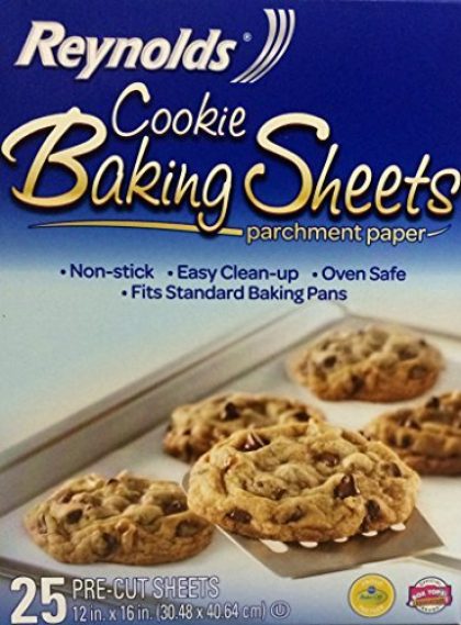 Reynolds Consumer Cookie Baking Sheets Non-stick Parchment Paper, 75 Count