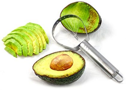 Avocado Slicer by Nature’s Kitchen – Commercial Grade Stainless Steel