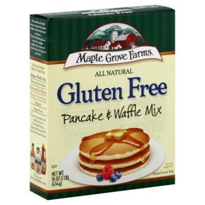 Maple Grove Farms Natural Pancake and Waffle Mix, 16 Ounce — 8 per case.